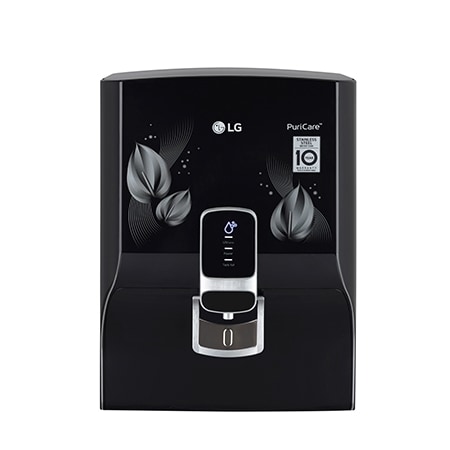 8L RO UV MB Water Purifier with Steel Tank Black LG IN LG